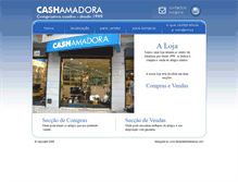 Tablet Screenshot of cashamadora.com